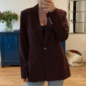 Chic Maroon Blazer for Women
